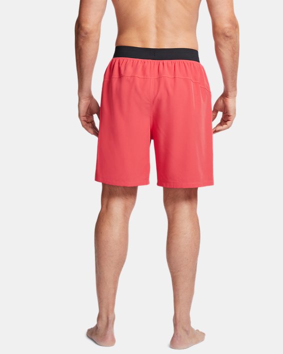 Men's UA Comfort Waistband Notch Shorts, Red, pdpMainDesktop image number 1